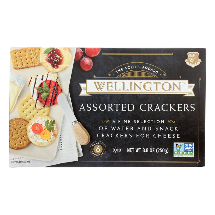 Wellington Cracker Assortment  - Case Of 12 - 8.8 Oz
