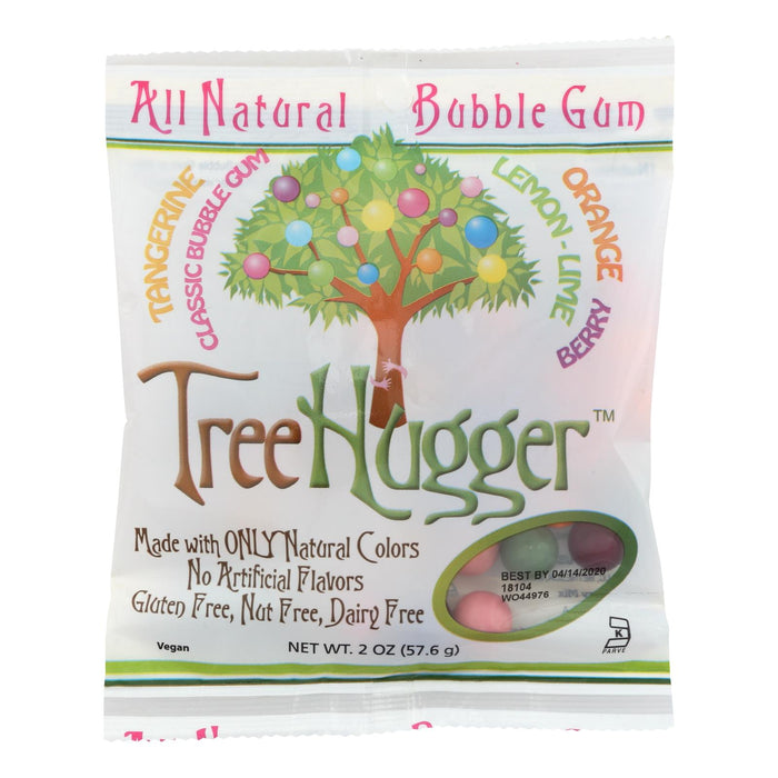 Tree Hugger Bubble Gum -Citrus Berry - 2 Oz - Case Of 12
