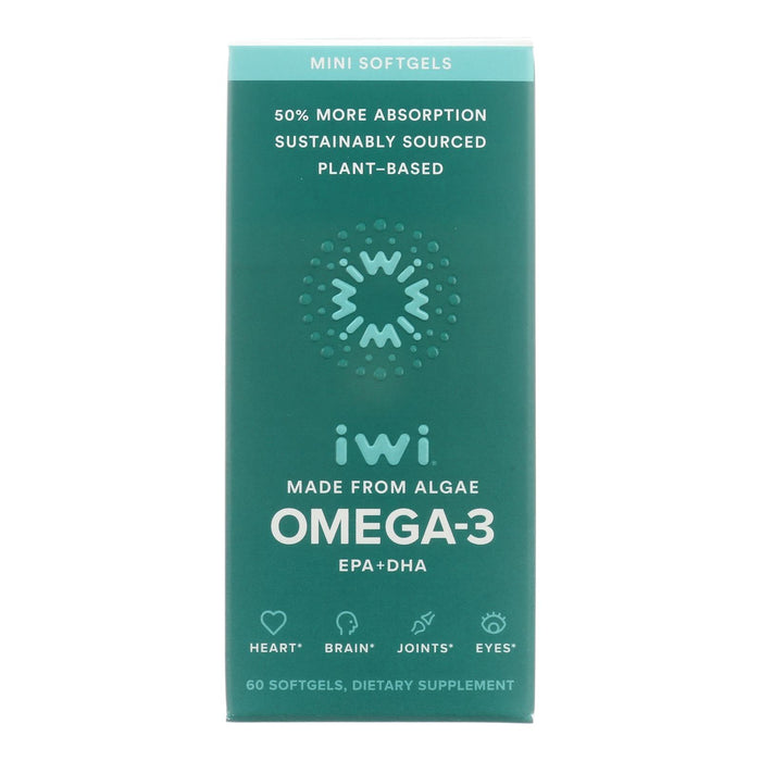 Iwi - Supp Alg Omega 3 Mini Sg - 1 Each-60 Sgel.