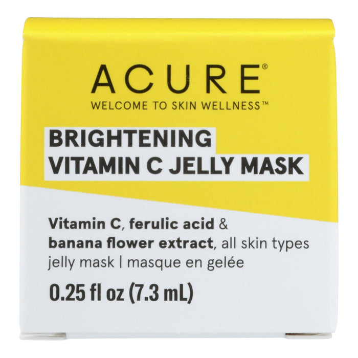 Acure - Mask Vitamin C Jelly Brighten - 1 Each-.25 Fz
