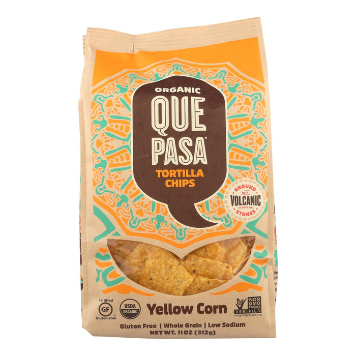 Que Pasa - Tortilla Chips Yellow - Case Of 6-11 .Oz
