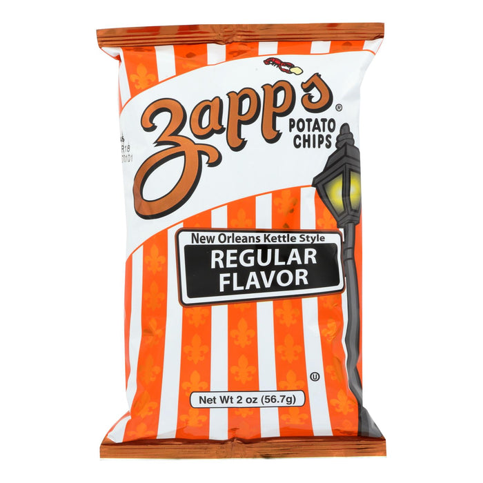 Zapps Potato Chips Chips -Regular 2 Oz - Case Of 25 - 2 Oz