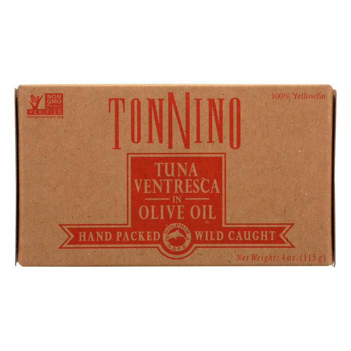 Tonnino Tuna Tuna Ventresca In Olive Oil - Case Of 6 - 4 Oz
