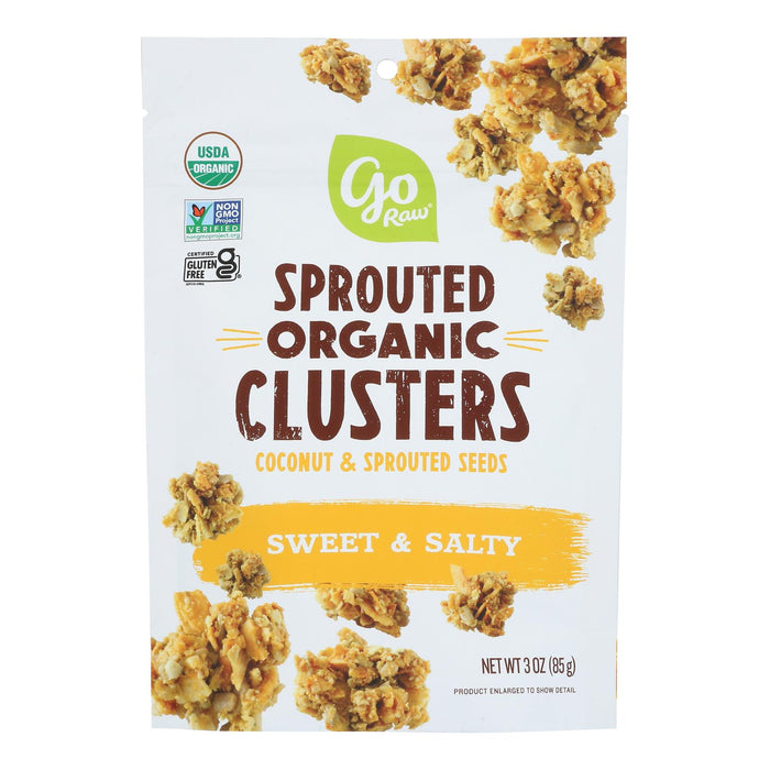 Go Raw - Clusters Coconut Sweet Salt - Case Of 6-3 Oz.