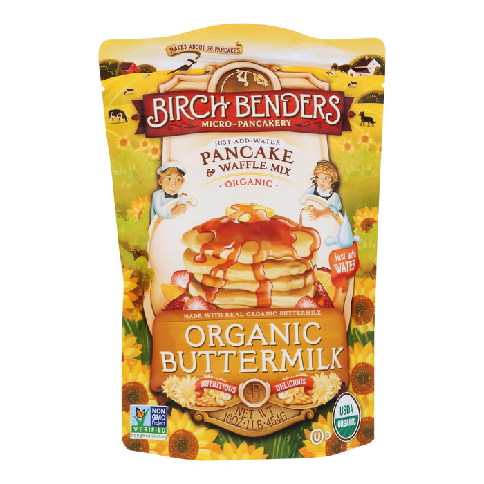 Birch Benders - Panck&wkl Mx Btrmilk - Case Of 6-16 Oz.