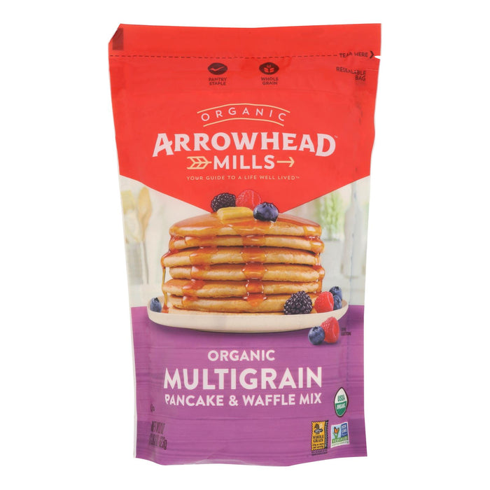 Arrowhead Mills - Pancake Mix Multigrn - Case Of 6-22  Oz