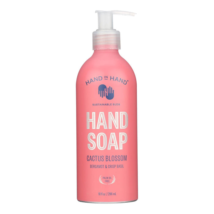 Hand In Hand - Liquid Hand Soap Cactus Blossom - Case Of 3-10  Oz