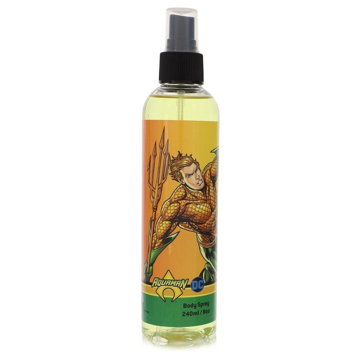 DC Comics Aquaman by Marmol & Son Body Spray 8 oz for Men.