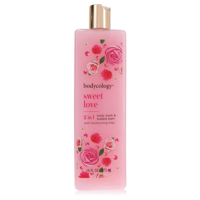 Bodycology Sweet Love by Bodycology Body Wash & Bubble Bath 16 oz for Women.