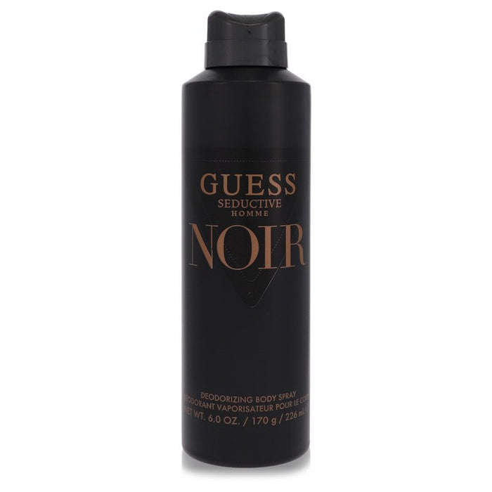Guess Seductive Homme Noir by Guess Body Spray 6 oz for Men.