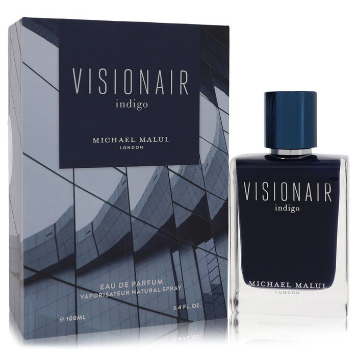 Visionair Indigo by Michael Malul Eau De Parfum Spray 3.4 oz for Men.