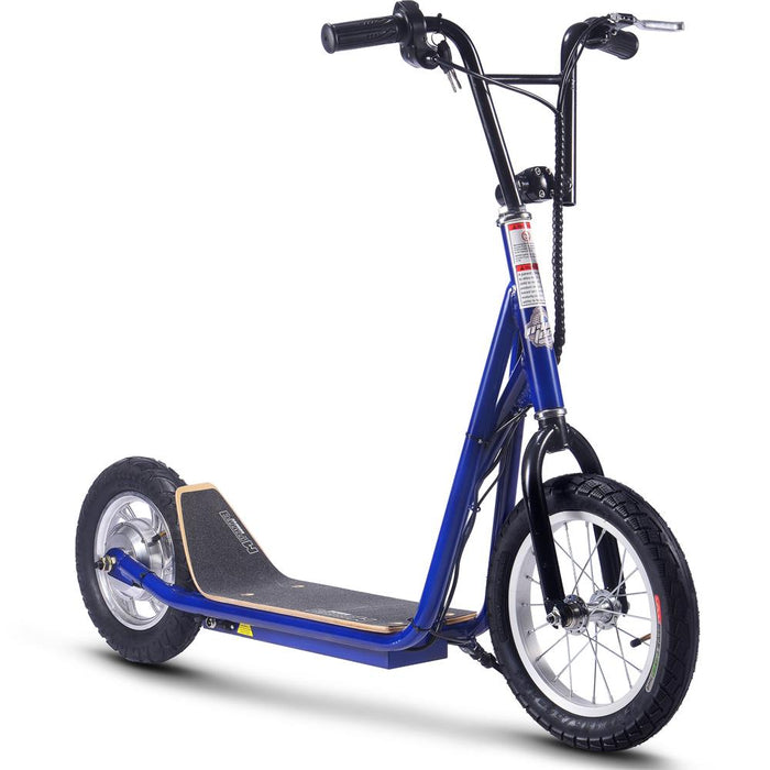 Mototec Groove 36v 350w Big Wheel Lithium Electric Scooter Blue.