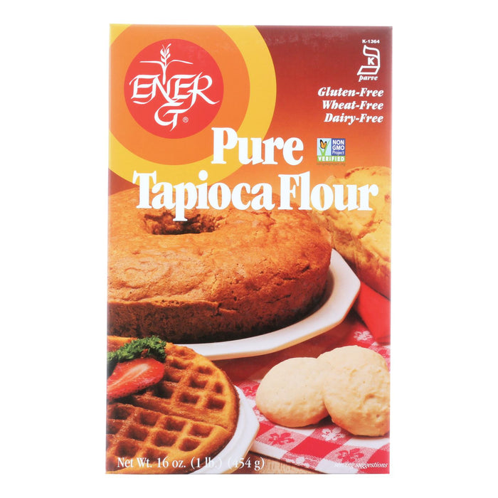 Ener-g Foods - Flour - Tapioca - Pure - Wheat Free - 16 Oz - Case Of 12