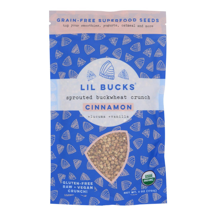 Lil Bucks - Buckwheat Sprtd Cinnamon - Case Of 6-6 Oz.