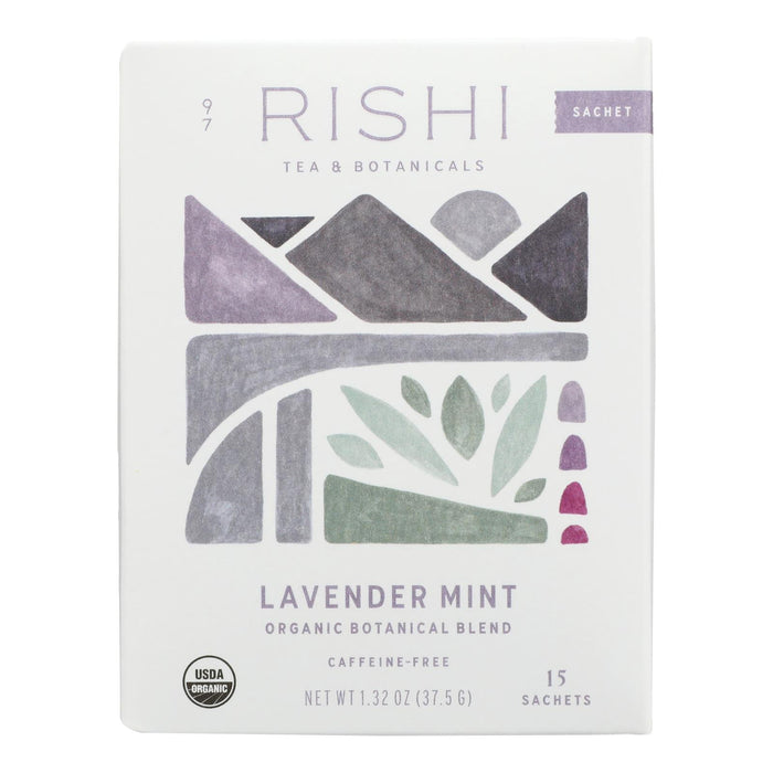 Rishi - Tea Lavender Mint - Case Of 6-15 Bag.