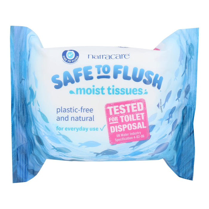 Natracare - Moist Tissue Safe 2 Flush - 1 Each-30 Ct.