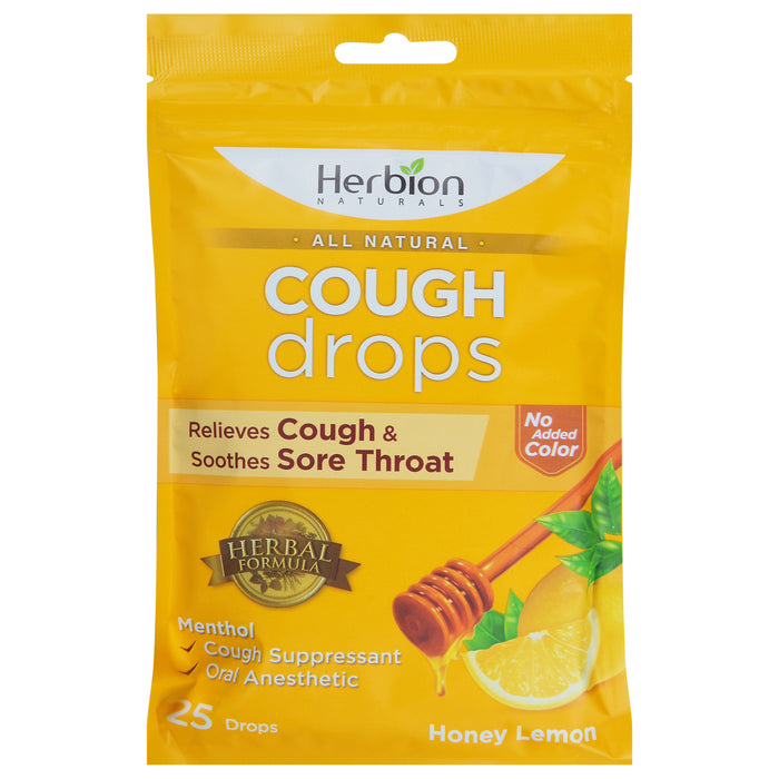 Herbion Naturals - Cough Drops Honey - 1 Each - 25 Ct