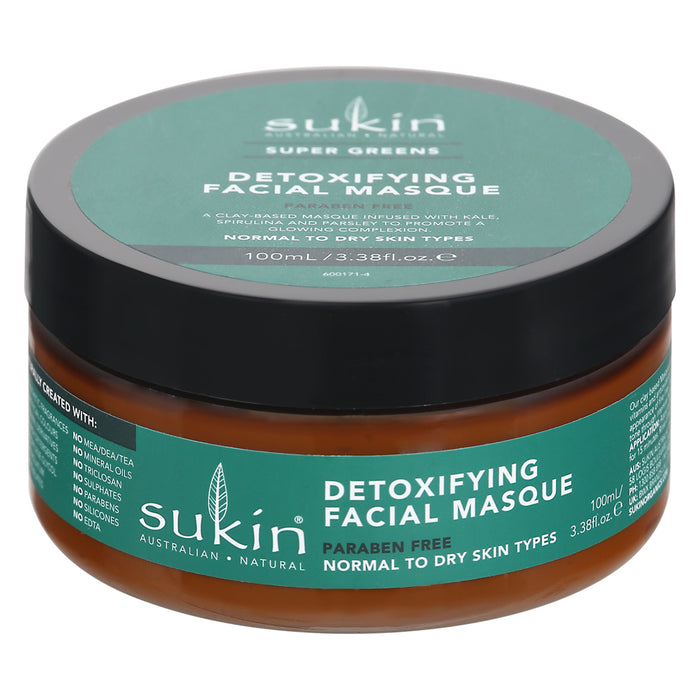 Sukin - Clay Masque Detoxifying - 1 Each - 3.38 Fz