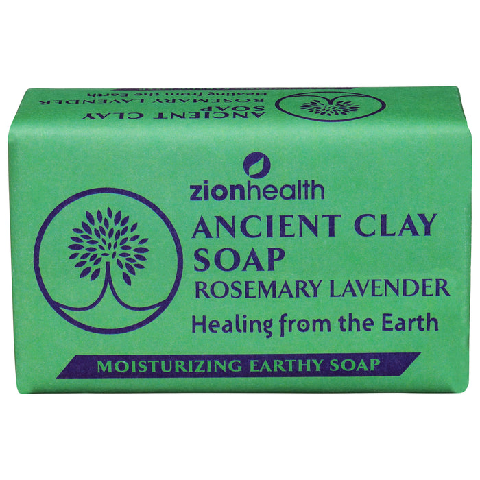 Zion Health - Ancnt Cly Soap Rsmry Lvnd - 1 Each - 6 Oz.