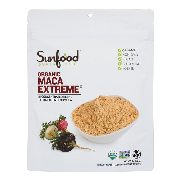 Sunfood - Maca Extreme Organic - 1 Each -8 Oz