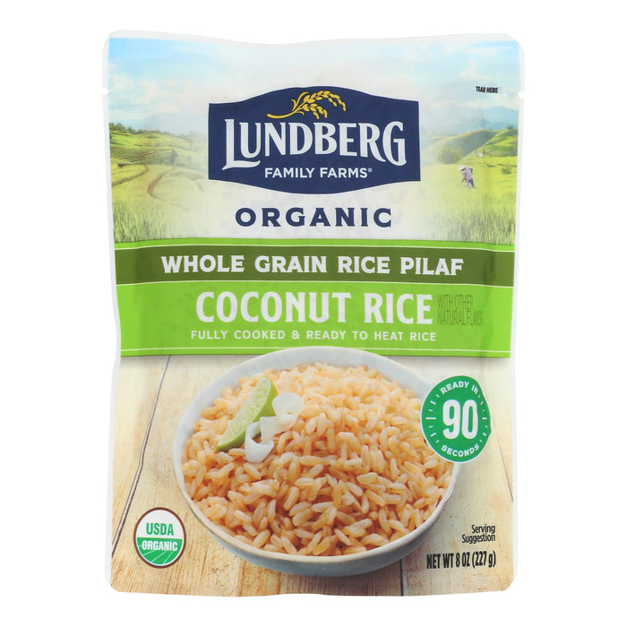 Lundberg Family Farms - Rice Coconut Retort - Case Of 6-8 Oz