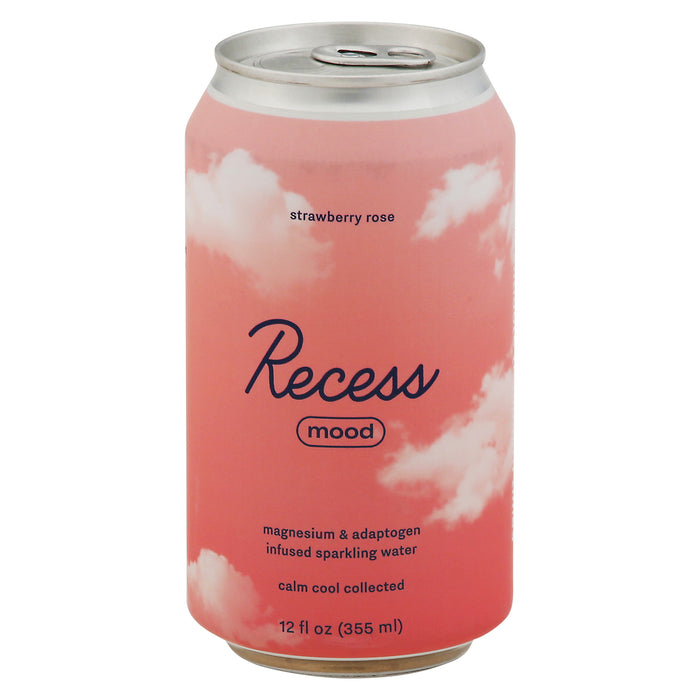 Recess - Sparkling Water Stwbr Rose Magns - Case Of 12-12  Fz