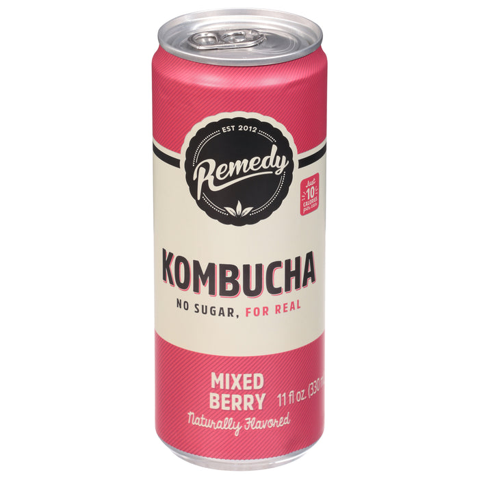 Remedy - Kombucha Mixed Berry - Case Of 12-11 Fz