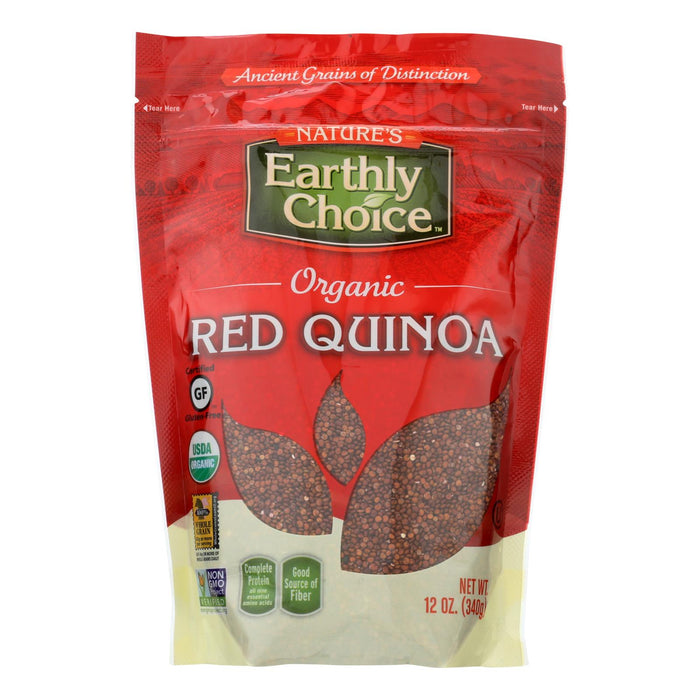 Nature's Earthly Choice Premium Red Quinoa - Case Of 6 - 12 Oz.