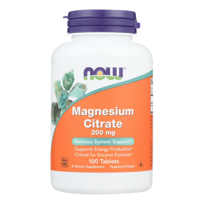 Now Foods - Magnesium Citrate - 1 Each- 100 Tab