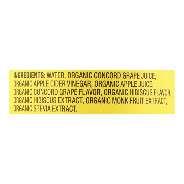 Bragg - Apple Cider Vinegar Grp Hibiscus Refresh - Case Of 12-16 Fz