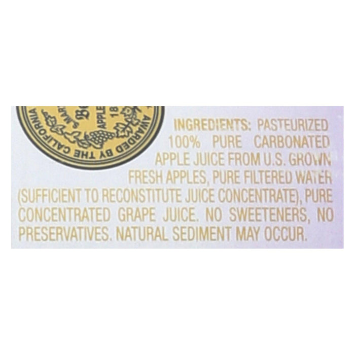 Martinelli's Sparkling Juice -Apple Grape - Case Of 12 - 25.4 Fl Oz.