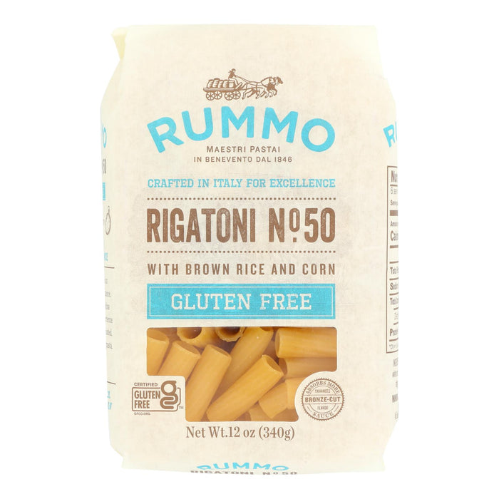Rummo - Pasta Gluten Free Rigatoni - Case Of  12-12 Oz