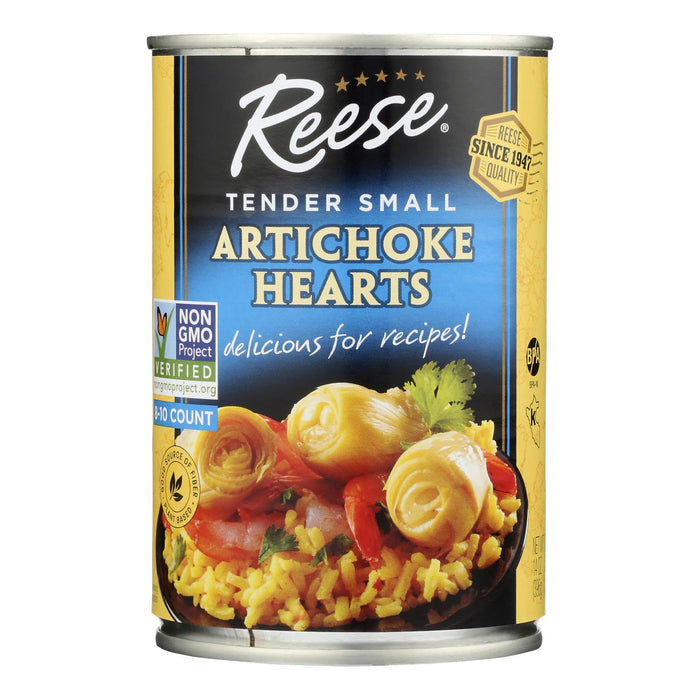Reese Artichoke Hearts - Tender Small - Case Of 12 - 14 Oz
