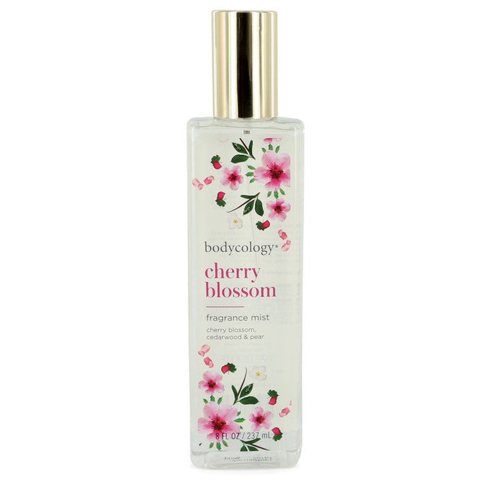 Bodycology- Cherry Blossom Cedarwood and Pear by Bodycology Fragrance Mist Spray 8 oz for Women