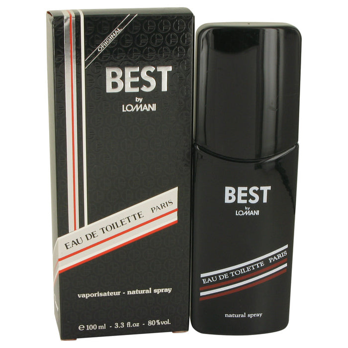 Best by Lomani Eau De Toilette Spray 3.3 oz for Men .