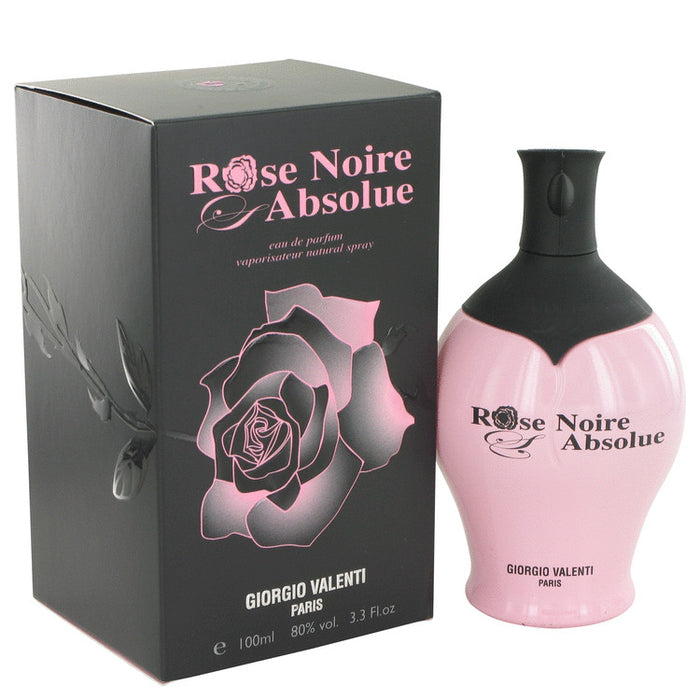 Rose Noire Absolue by Giorgio Valenti Eau De Parfum Spray 3.4 oz for Women