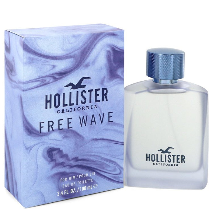 Hollister Free Wave by Hollister Eau De Toilette Spray 3.4 oz for Men .