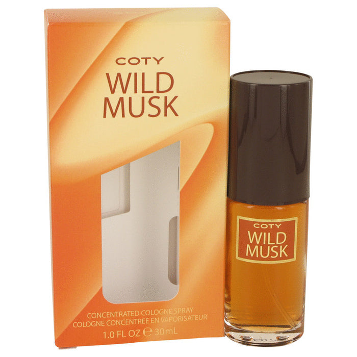 WILD MUSK by Coty Concentrate Cologne Spray 1 oz for Women.