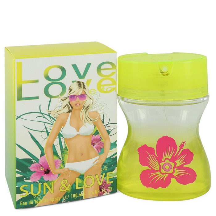 Sun & love by Cofinluxe Eau De Toilette Spray 3.4 oz for  Women