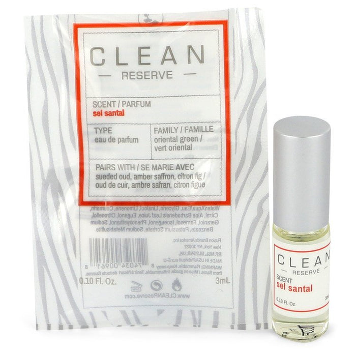 Clean Reserve Sel Santal by Clean Mini EDP Rollerball .10 oz  for Women.