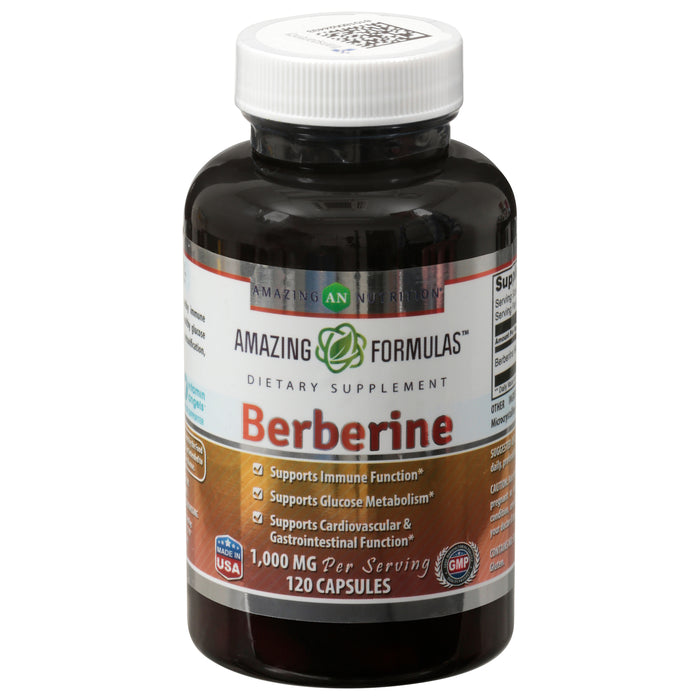 Amazing Formulas - Berberine 500 Mg - 1 Each 1-120 Ct