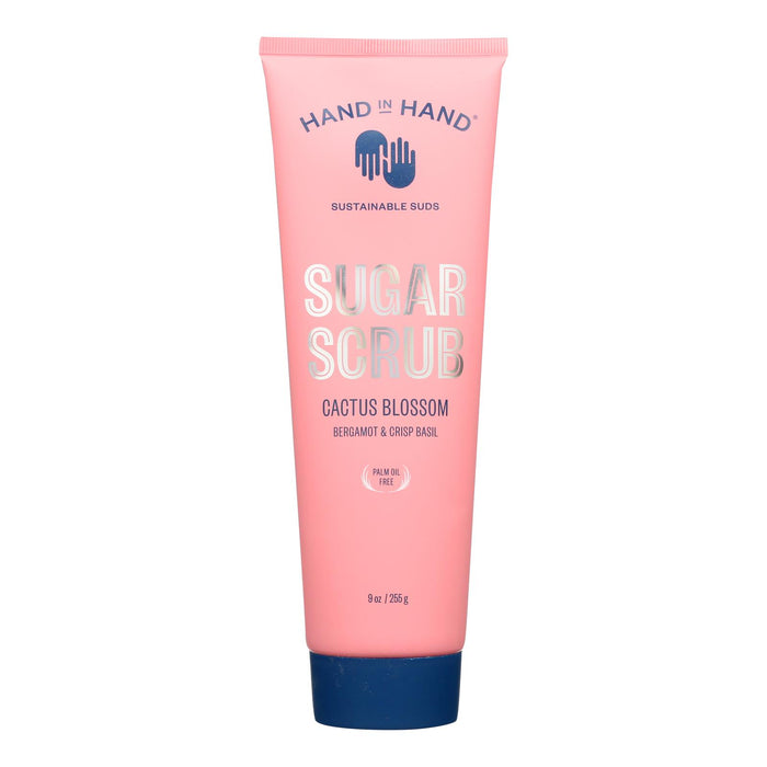 Hand In Hand - Sugar Scrub Cactus Blssm - 1 Each 1-9 Oz .