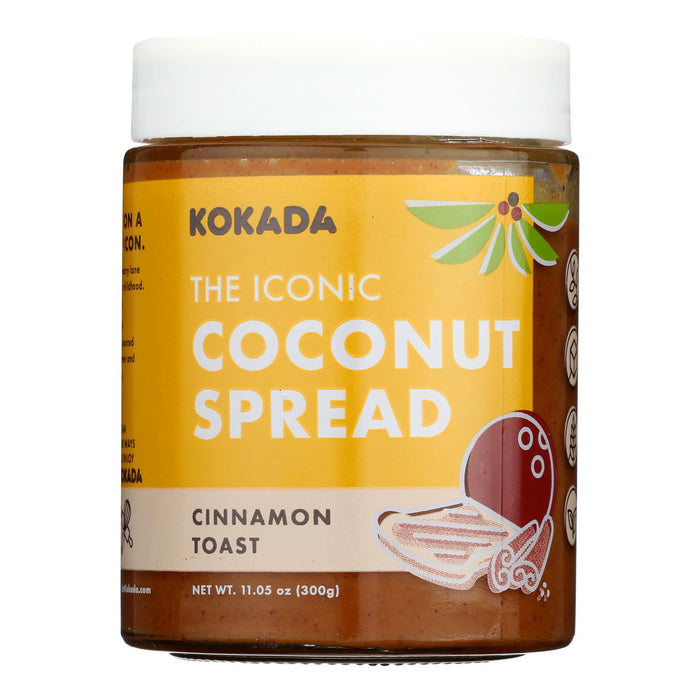 Kokada - Spread Cinnamon Tst Coconut - Case Of 8-11.05 Oz
