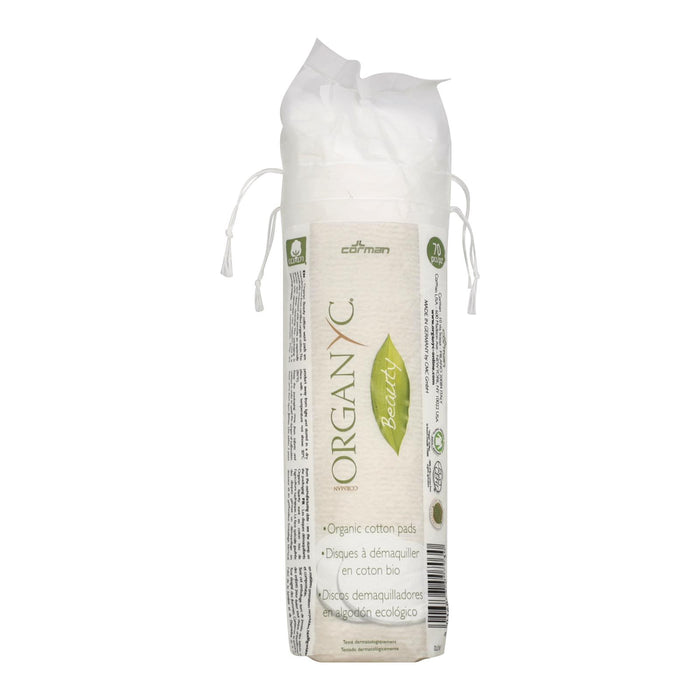 Organyc Beauty Cotton Pads -70 Pack