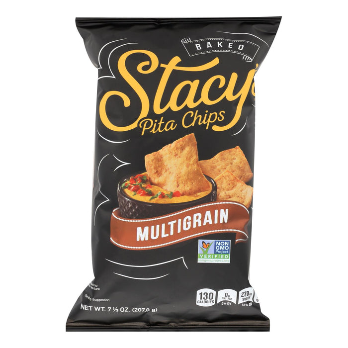 Stacey's Pita Chips - Multigrain - 7.33 Oz - Case Of 12..