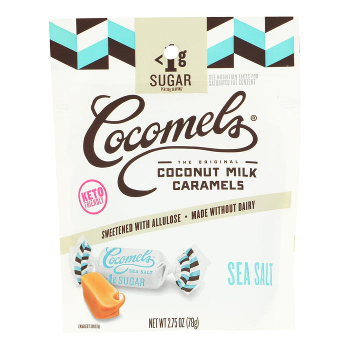 Cocomels - Caramel Coconut Milk Sea Salt Sugar Free - Case Of 6-2.75 Oz