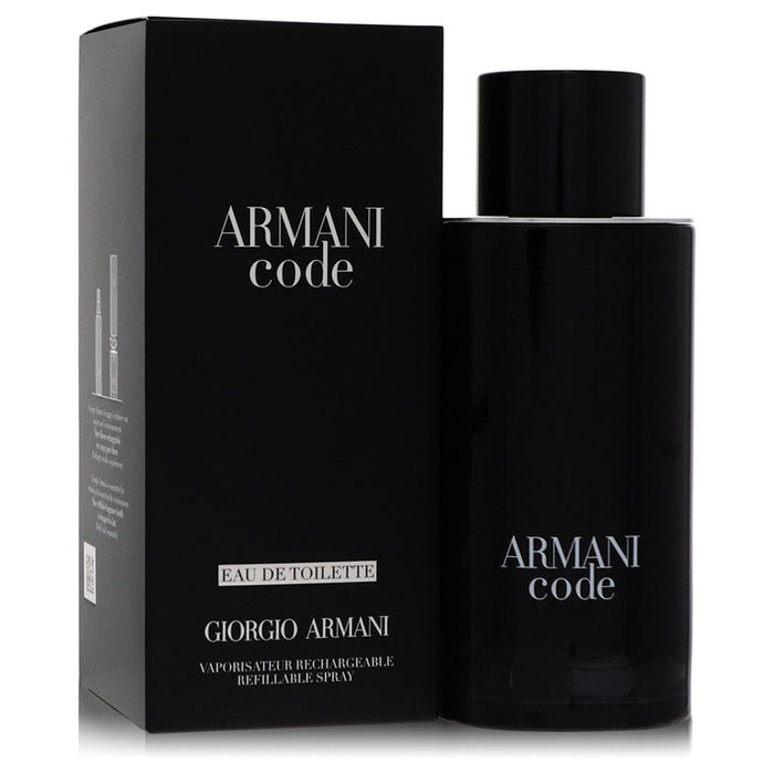 Armani Code by Giorgio Armani Eau De Toilette Spray Refillable 4.2 oz for Men