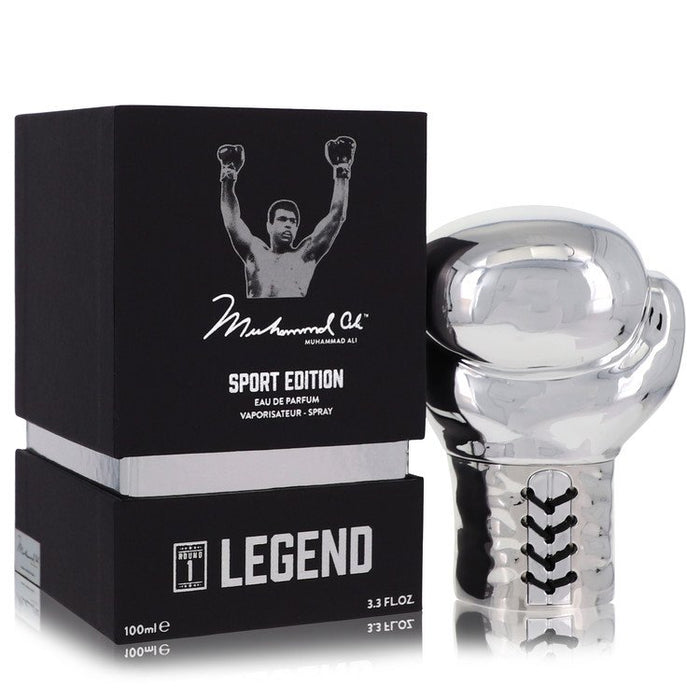 Muhammad Ali Legend Round 1 by Muhammad Ali Eau De Parfum Spray (Sport Edition)- 3.3 oz for Men