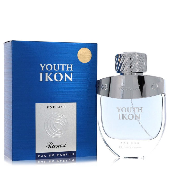 Rasasi -Youth Ikon by Rasasi Eau De Parfum Spray 3.3 oz for Men