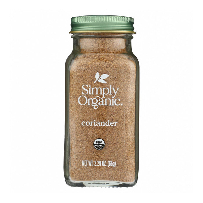 Simply Organic -Coriander Seed Organic Ground - Case Of 6 - 2.29 Ounces
